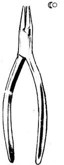 Orthodontics Arch and spring bending pliers