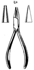 Orthodontics Arch and spring bending, pliers
